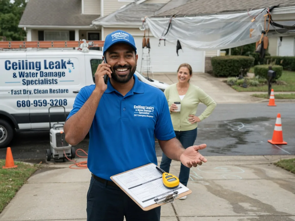 Ceiling Leak Cleanup Christiansburg, VA FAQs
